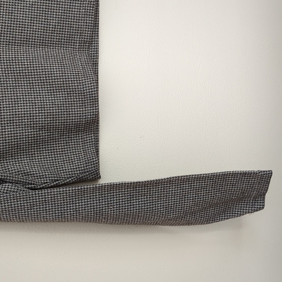 Brown Long Sleeve Collared Cropped Shirt Top Unbranded - Picture 4 of 14